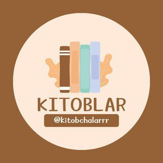 Логотип канала kitobchalarrr