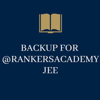 Логотип канала rankersacademyjee_backup