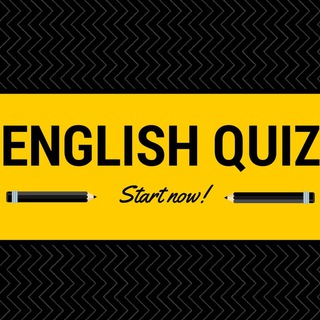 Логотип канала inglizcha_quiz_testlar