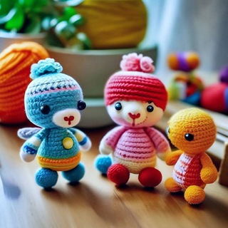 Логотип канала amigurumiforall