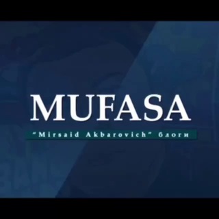 Логотип канала mufasa_mh