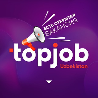 Логотип канала topjob_uzbekistan