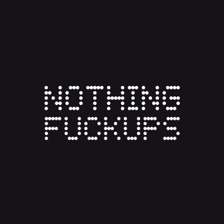 Логотип nothingfuckups