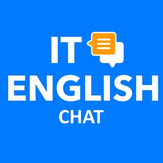 Логотип канала it_english_chat