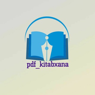 Логотип канала pdf_kitabxana