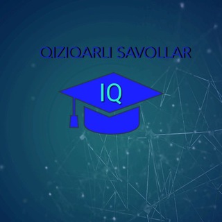 Логотип канала qiziqarlisavollarmedia