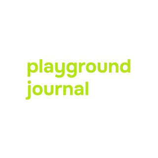 Логотип канала playgroundjournal