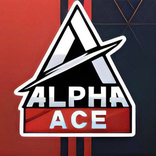 Логотип канала alphaace_news