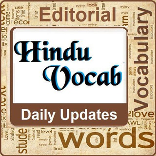 Логотип канала thehinduvocabulaary