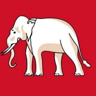 Логотип канала red_white_elephant