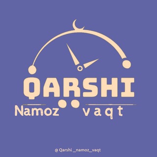 Логотип канала qarshi_namoz_vaqt