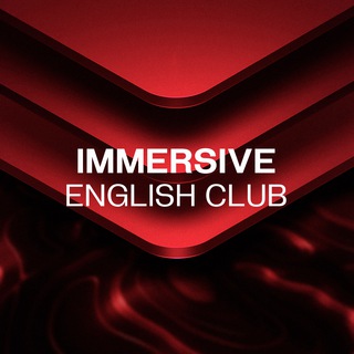 Логотип канала Immersive_English_Club