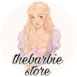 Логотип канала thebarbie_store