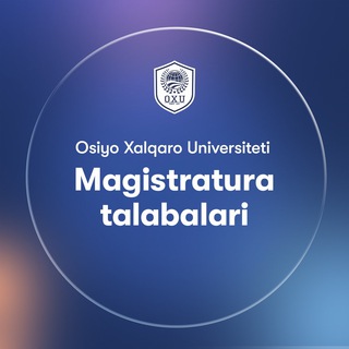 Логотип канала oxu_magistr