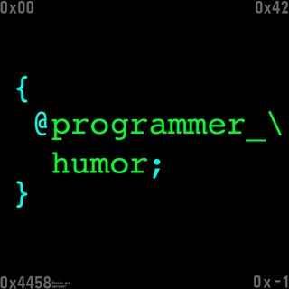 Логотип канала programmer_humor