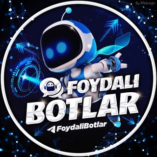 Логотип канала foydalibotlar