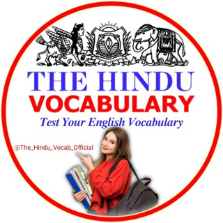 Логотип канала the_hindu_vocab_official