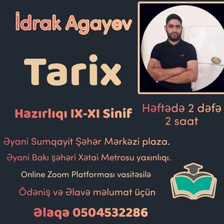 Логотип канала idrak_agayev_tarix