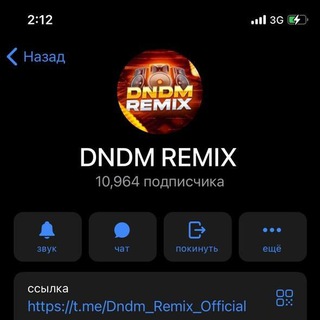 Логотип канала dndm_remix_1