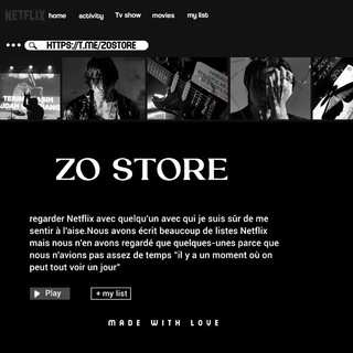 Логотип канала zostore