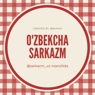 Логотип канала sarkazm_uz