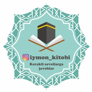 Логотип канала iymon_kitobi