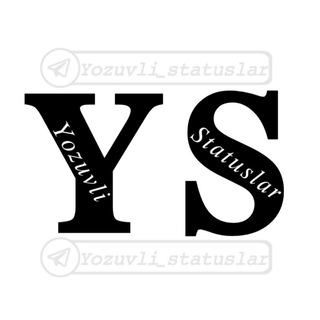 Логотип канала yozuvli_statuslar