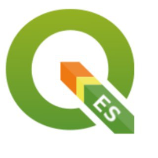 Логотип канала qgis_es