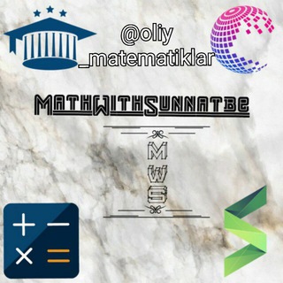 Логотип канала uzb_matematiklaar