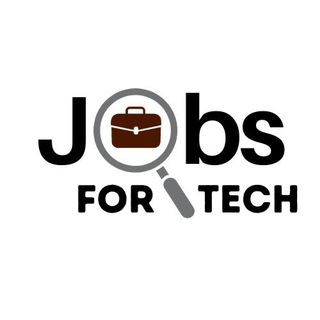 Логотип канала jobsfortechtelegram