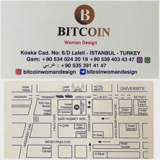 Логотип bitcoinwomandesign