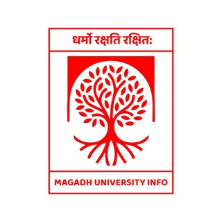 Логотип Magadh_University_Bodhgaya