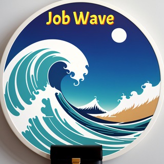 Логотип канала job_waves