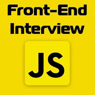 Логотип канала front_end_interview