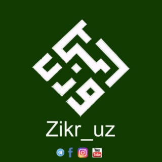 Логотип канала zikr_uz