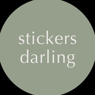 Логотип канала stickersdarling