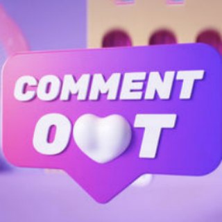 Логотип канала commentout_official