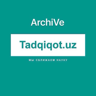 Логотип tadqiqot_uz_archive