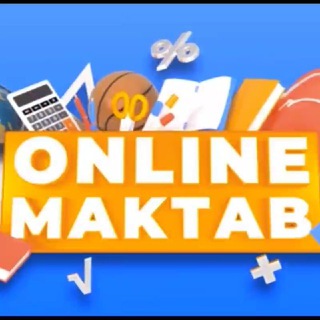 Логотип канала uzeduonlinemaktab