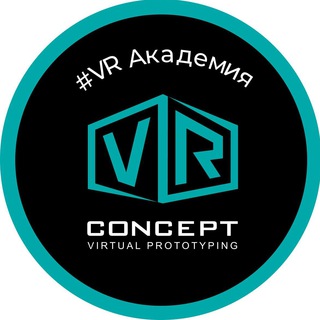 Логотип канала academy_vr_concept_chat