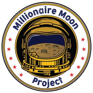 Логотип канала millionairemoonproject