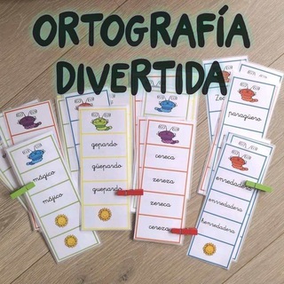 Логотип канала ortografiadivertidayletras