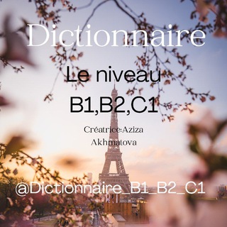 Логотип канала dictionnaire_b1_b2_c1