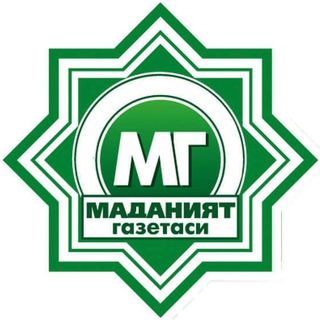 Логотип канала madaniyat_gazetasi