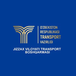 Логотип канала jizzax_transport