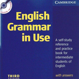 Логотип канала english_grammer_in_use7