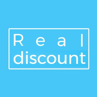 Логотип канала real_discount