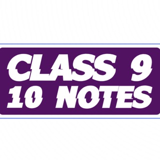 Логотип канала class_9_10_notes