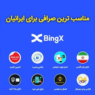 Логотип канала bingx_amozesh