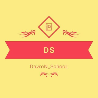 Логотип канала davron_school